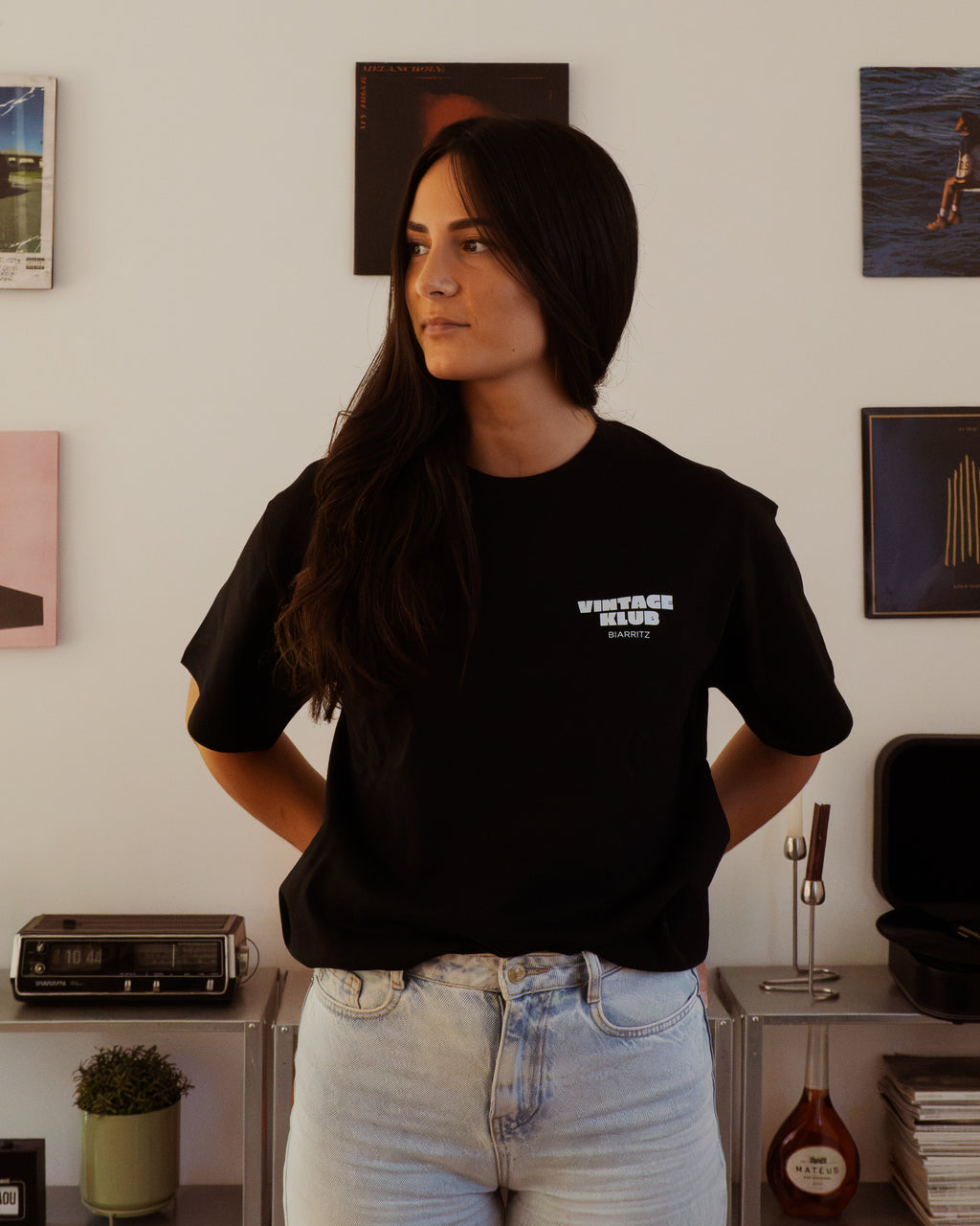 T-shirt Music is the Answer - Noir